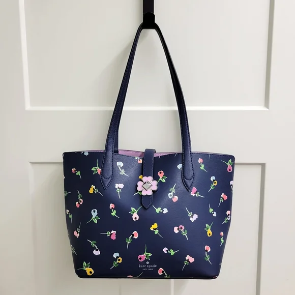 SOLD Kate Spade New York Kaci Floral DitsyTote/ShoulderBag - Picture 3 of 16